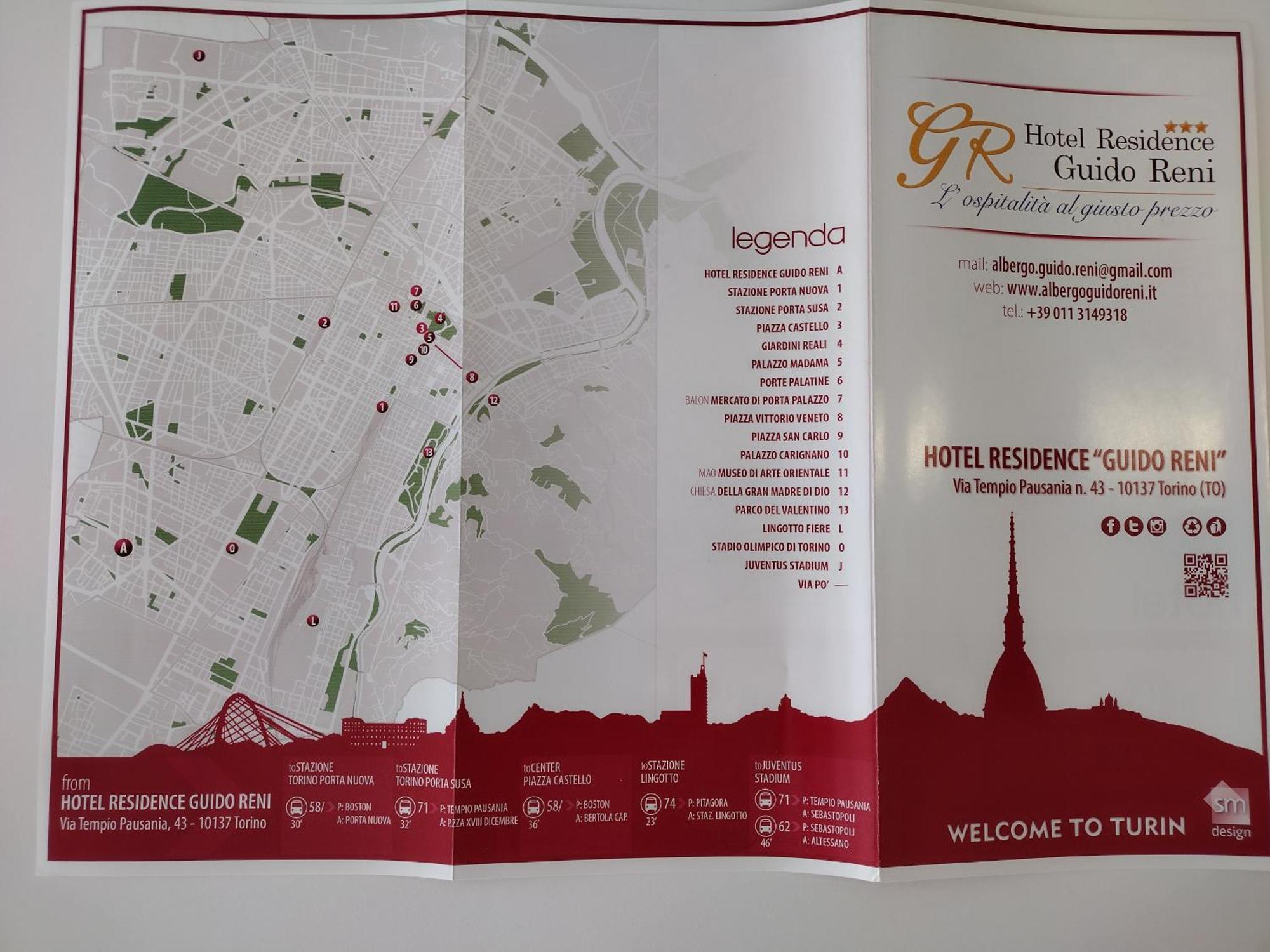 Albergo Guido Reni Turin Ngoại thất bức ảnh